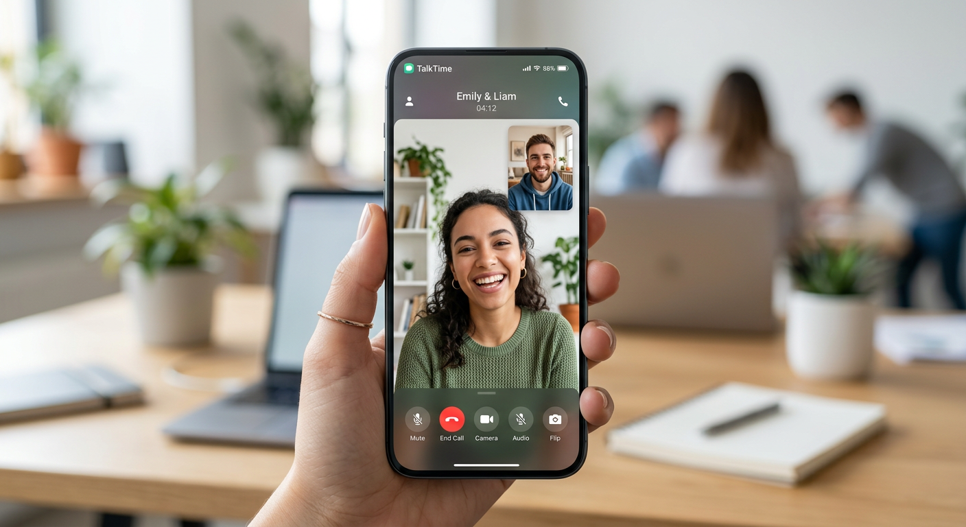 Best Monkey App alternative mobile screen video chat interface